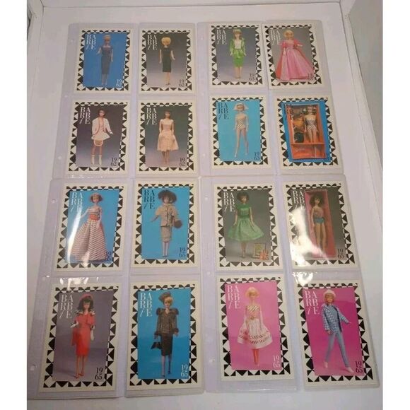 Barbie Trading Cards Lot Of 16 - Picture 1 of 12